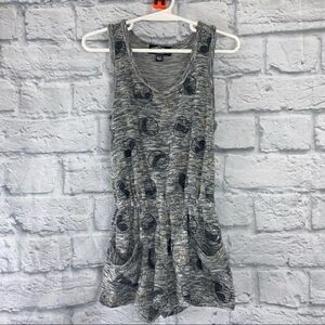 Power rangers sleeveless romper w/pockets and elastic drop waist size 4/5
